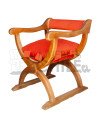 POLTRONA CURUL RUSTICO X2 FELPA
