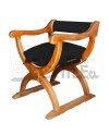 POLTRONA CURUL RUSTICO X2 FELPA