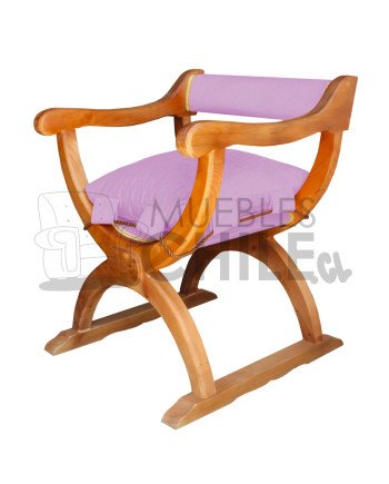 POLTRONA CURUL RUSTICO X2 FELPA