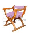 POLTRONA CURUL RUSTICO X2 FELPA