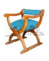POLTRONA CURUL RUSTICO X2 FELPA