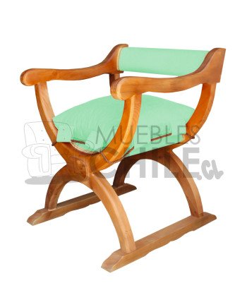 POLTRONA CURUL RUSTICO X2 FELPA