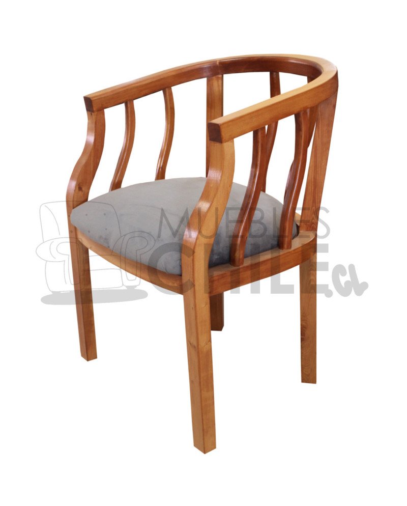 Poltrona Italia en felpa – Clásica y resistente | Muebles Chile