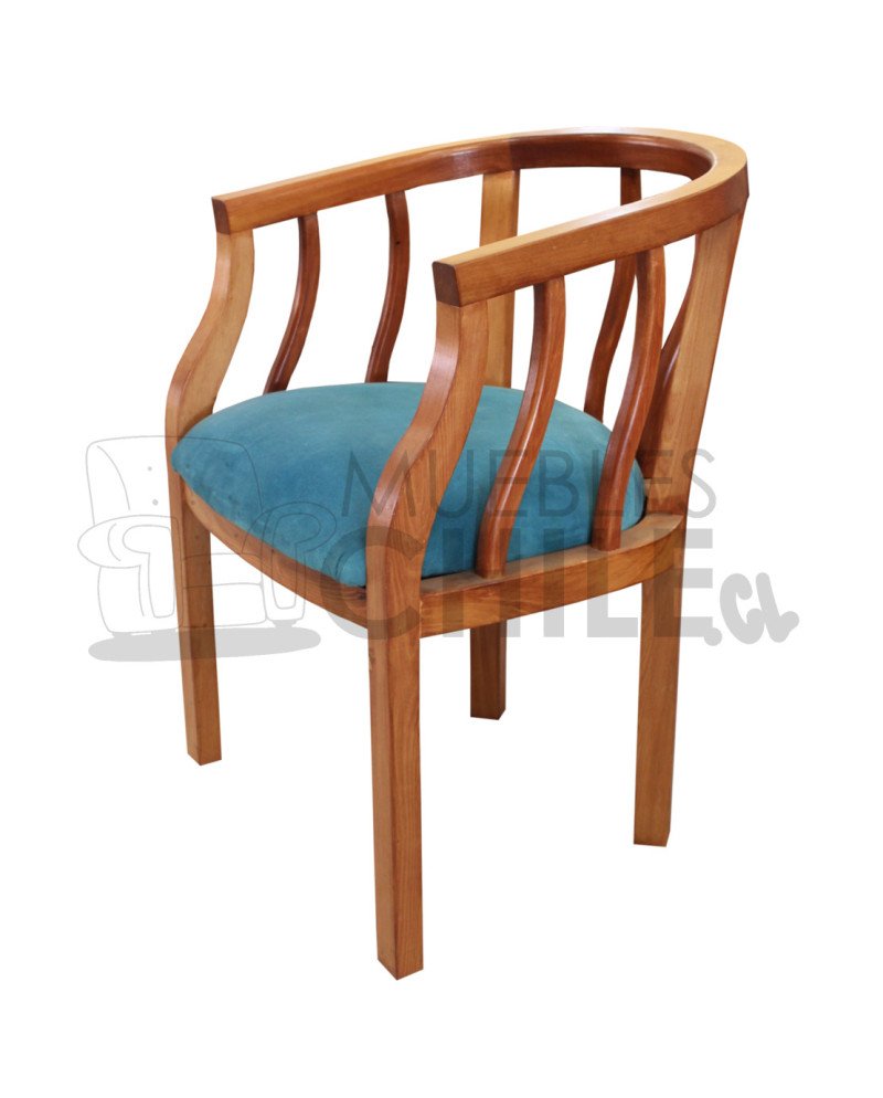 Poltrona Italia en felpa – Clásica y resistente | Muebles Chile
