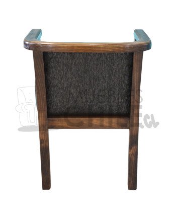 Poltrona Curul Herradura en lino – Estilo y confort