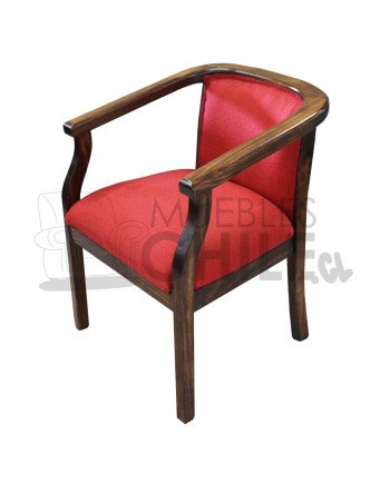 Poltrona Curul Herradura en lino – Estilo y confort
