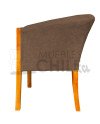 Poltrona Curul en lino – Diseño elegante y durable