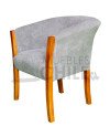 Poltrona Curul en lino – Diseño elegante y durable
