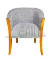 Poltrona Curul en lino – Diseño elegante y durable