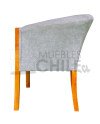 Poltrona Curul en lino – Diseño elegante y durable