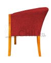 Poltrona Curul en lino – Diseño elegante y durable