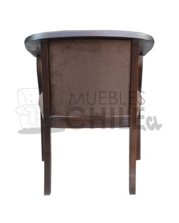 Poltrona Curul Herradura Felpa | Elegancia y confort