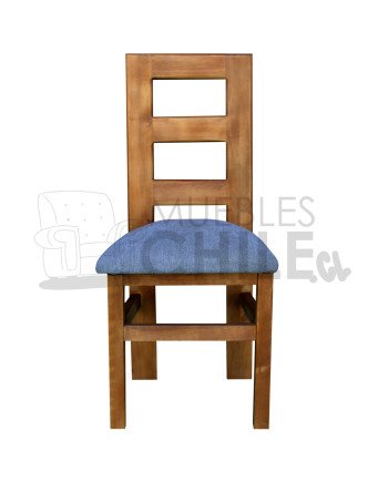Silla Rústica Arboleda X8 Tapiz Lino | Muebles Chile