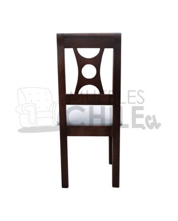 Silla Holanda Tapiz Lino X4 | MueblesChile.cl