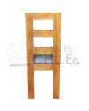 Silla Rústica Arboleda Tapiz Lino | Muebles Chile