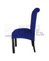 Silla Tapizada Capitoné Felpa | MueblesChile.cl