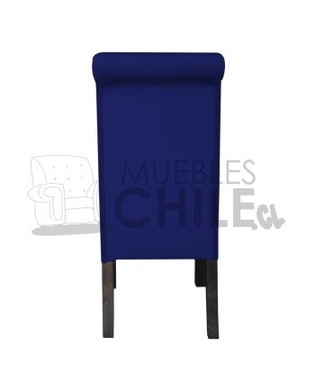 Silla Tapizada Capitoné Felpa | MueblesChile.cl