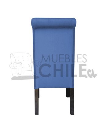 Silla Tapizada Capitoné Felpa | MueblesChile.cl