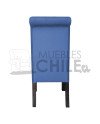 Silla Tapizada Capitoné Felpa | MueblesChile.cl