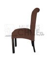 Silla Tapizada Capitoné Felpa | MueblesChile.cl
