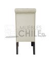 Silla Tapizada Capitoné Felpa | MueblesChile.cl