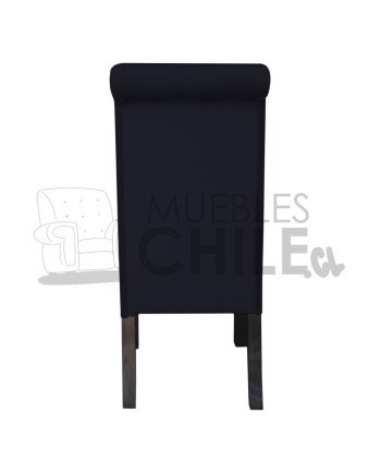 Silla Tapizada Capitoné Felpa | MueblesChile.cl