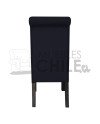 Silla Tapizada Capitoné Felpa | MueblesChile.cl
