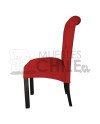 Silla Tapizada Capitoné Felpa | MueblesChile.cl