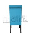 Silla Tapizada Capitoné Felpa | MueblesChile.cl