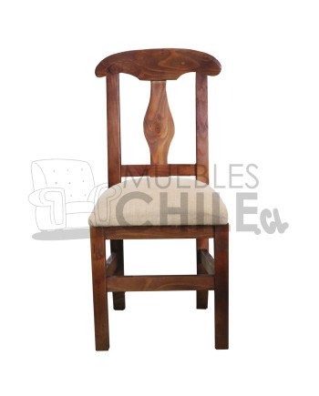 Silla Rústica Ópalo x6 Tapiz Lino, Felpa o Cuero | Pino Oregón