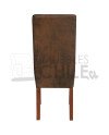 Silla Capitoné Cuero Bonded x4 | Elegancia y Resistencia