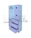 Ropero closet Infantil Pintada en MDF – Muebles Chile