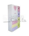 Ropero closet Infantil Pintada en MDF – Muebles Chile