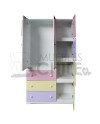 Ropero closet Infantil Pintada en MDF – Muebles Chile