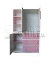 Ropero repisa Infantil Pintada en MDF – Muebles Chile