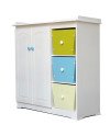 Cómoda mudador Infantil Pintada en MDF – Muebles Chile