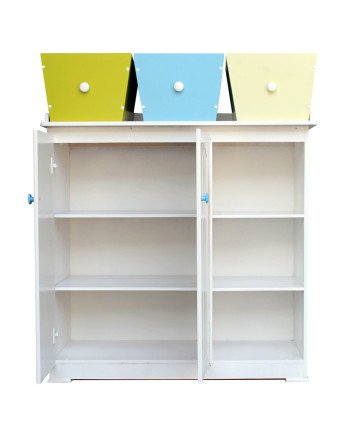 Cómoda mudador Infantil Pintada en MDF – Muebles Chile