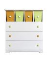 Cómoda cubito Infantil Pintada en MDF – Muebles Chile