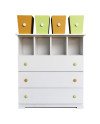 Cómoda cubito Infantil Pintada en MDF – Muebles Chile