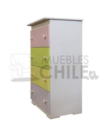 Cajonera Infantil Pintada en MDF – Muebles Chile