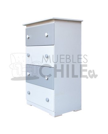 Cajonera Infantil Pintada en MDF – Muebles Chile