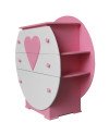 Cajonera redonda Infantil Pintada en MDF – Muebles Chile