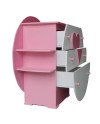 Cajonera redonda Infantil Pintada en MDF – Muebles Chile