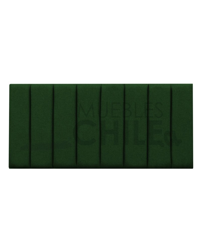 Respaldo 2 Plazas Tubular – Felpa Lavable y Garantía