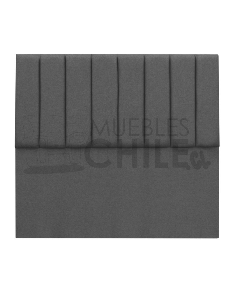 Respaldo 2 Plazas a piso Tubular – Lino Lavable y Garantía