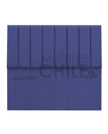 Respaldo 2 Plazas a piso Tubular – Felpa Lavable y Garantía