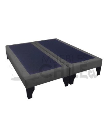 Base Cama Europea 2 Plazas Dividida – Resistencia y Confort