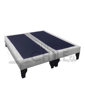 Base Cama Europea 2 Plazas Dividida – Resistencia y Confort