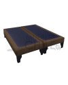 Base Cama Europea 2 Plazas Dividida – Resistencia y Confort