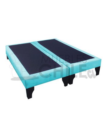Base Cama Europea 2 Plazas Dividida – Resistencia y Confort